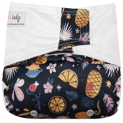 Wizly Überhose mit Klett - Tropical Dream